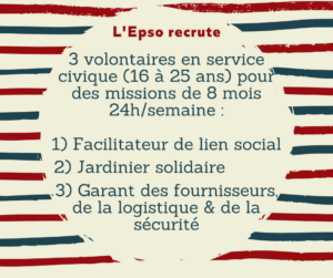 Recrutement service civique